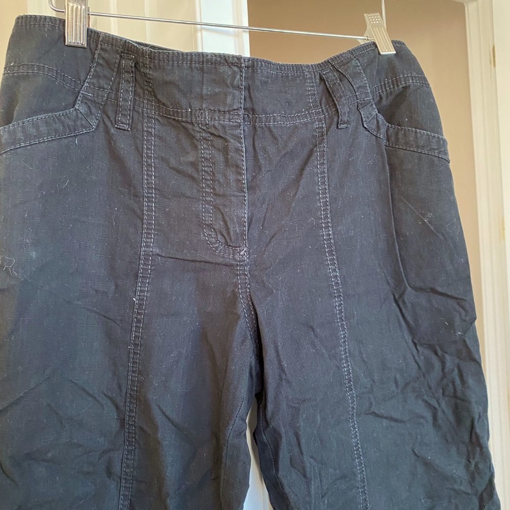 Marissa fit size 8 Loft cargos black